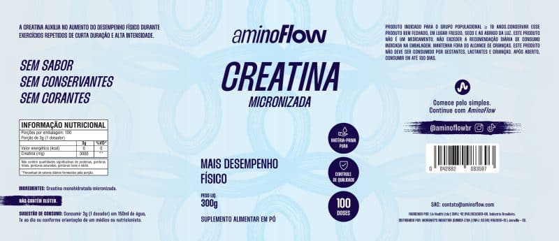 Creatina Aminoflow - Imagem 3