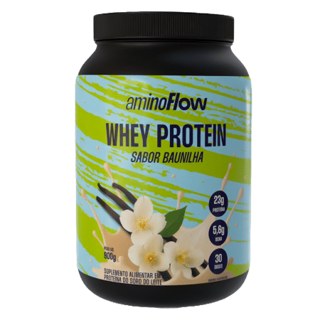 Whey Sabor Baunilha Aminoflow - 900g