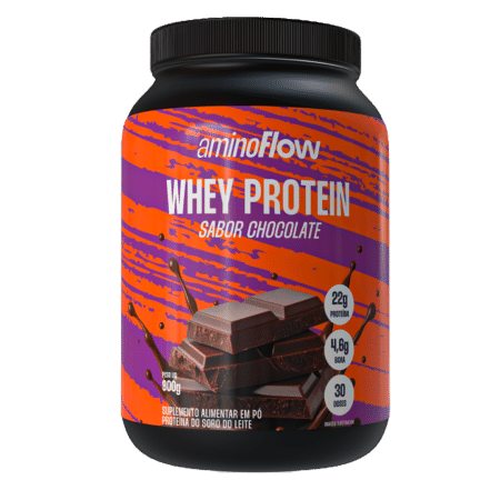 Whey Sabor chocolate Aminoflow - 900g